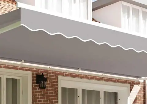 Falduri pentru cort , gri deschis, pentru cadru de 6m 5.8x0.2 m - 3/5