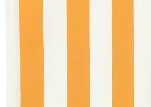 Material pentru umbrela de schimb Galben și Alb 10x1.6 m - 4/5