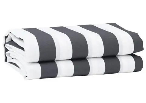 Material de înlocuire pentru marchiză Antracit și alb 3 x 2 m - 1/5