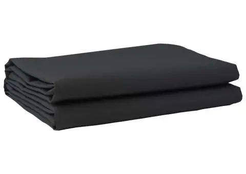 Țesătură de schimb pentru awning Negru 10x1.6 m - 1/5