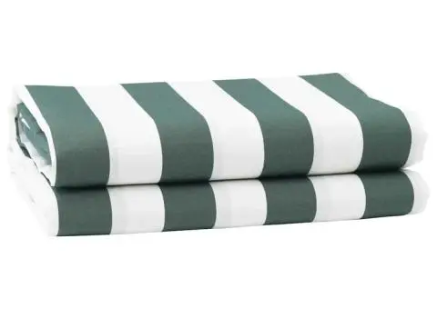 Țesătură pentru înlocuirea marchizei Verde și Alb 10x1.6 m - 1/5