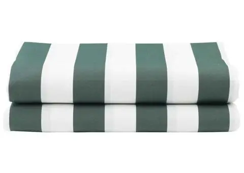 Țesătură pentru înlocuirea marchizei Verde și Alb 10x1.6 m - 2/5