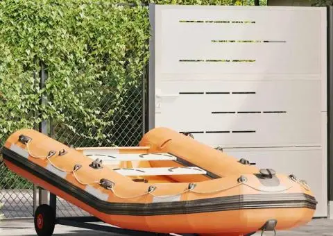 Remorcă pentru barcă, 212-302 cm, lungime reglabilă 160 kg oțel - 1/5