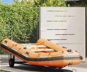 vidaXL Remorcă pentru barcă, 212-302 cm, lungime reglabilă 160 kg oțel