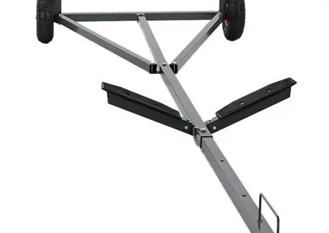 Remorcă pentru barcă, 212-302 cm, lungime reglabilă 160 kg oțel - 2/5