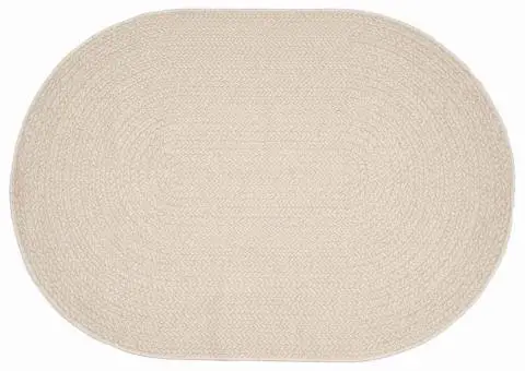 Covor Crem 140 x 200 cm PP - 2/5