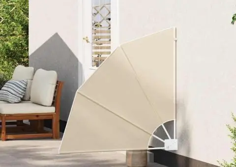 Ecran de intimitate pentru balcon Bej 115 x 115 cm țesătură - 3/5