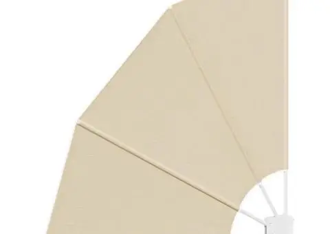 Ecran de intimitate pentru balcon Bej 115 x 115 cm țesătură - 4/5