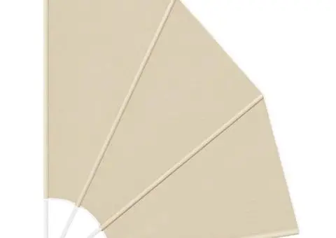 Ecran de intimitate pentru balcon Bej 115 x 115 cm țesătură - 5/5