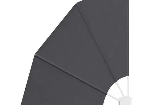 Ecran de intimitate pentru balcon Negru 115 x 115 cm țesătură - 4/5