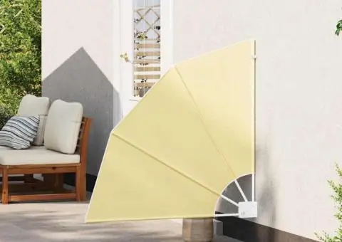 Ecran de intimitate pentru balcon Nisipiu 115 x 115 cm țesătură - 3/5