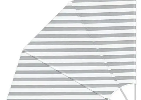 Ecran de intimitate pentru balcon Antracit și alb 115 x 115 cm - 2/5