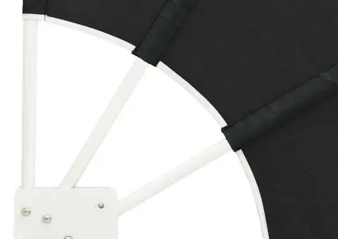 Ecran de intimitate pentru balcon Manual Antracit 160 x 160 cm - 5/5