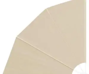 vidaXL Ecran de intimitate pentru balcon Bej 160 x 160 cm țesătură