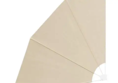 Ecran de intimitate pentru balcon Bej 160 x 160 cm țesătură - 2/5