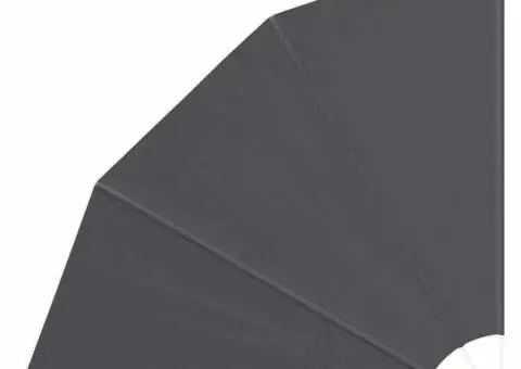 Ecran de intimitate pentru balcon Negru 160 x 160 cm țesătură - 1/5