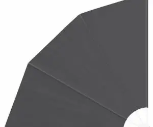vidaXL Ecran de intimitate pentru balcon Negru 160 x 160 cm țesătură