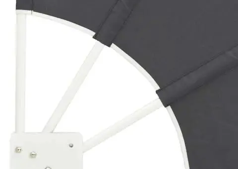 Ecran de intimitate pentru balcon Negru 160 x 160 cm țesătură - 5/5