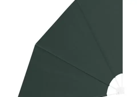 Ecran de intimitate pentru balcon Verde închis 160 x 160 cm - 2/5