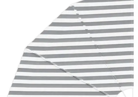 Ecran de intimitate pentru balcon Antracit și alb 160 x 160 cm - 2/5