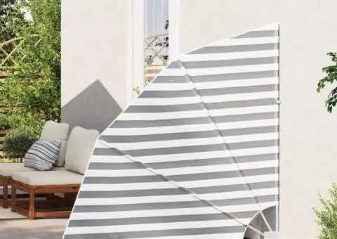 Ecran de intimitate pentru balcon Antracit și alb 160 x 160 cm - 3/5