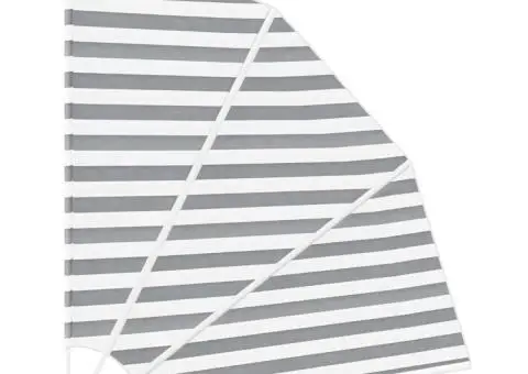 Ecran de intimitate pentru balcon Antracit și alb 160 x 160 cm - 5/5