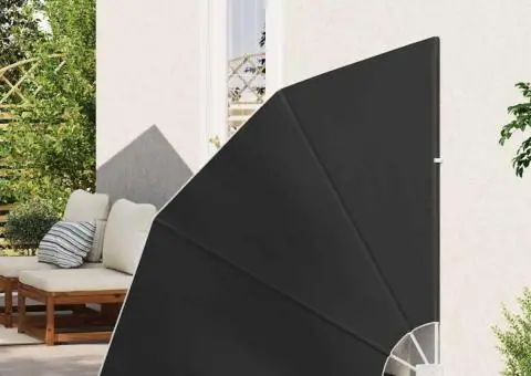 Ecran de intimitate pentru balcon Manual Antracit 140 x 140 cm - 3/5