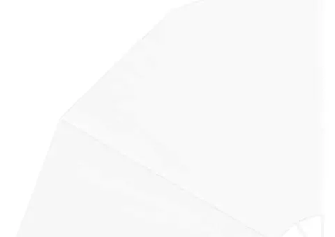 Ecran de intimitate pentru balcon Alb 140 x 140 cm țesătură - 2/5