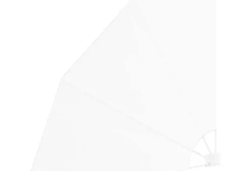 Ecran de intimitate pentru balcon Alb 140 x 140 cm țesătură - 4/5