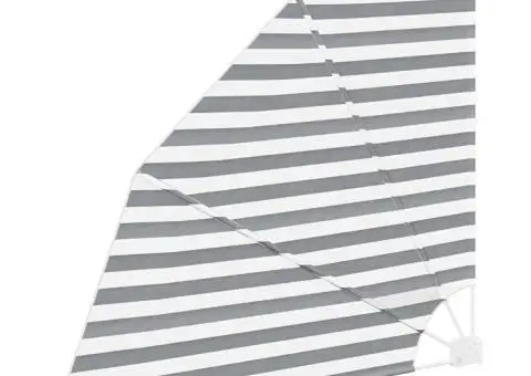 Ecran de intimitate pentru balcon Antracit și alb 140 x 140 cm - 4/5