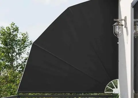 Ecran de intimitate pentru balcon Manual Antracit 210 x 210 cm - 1/5