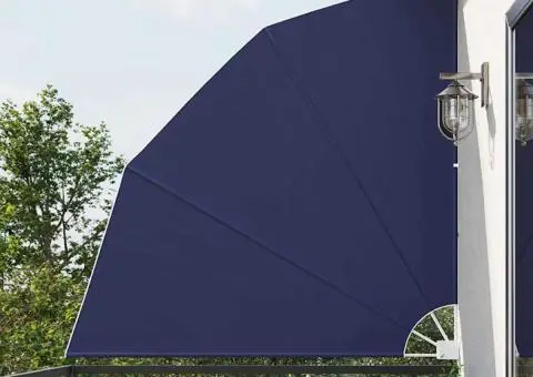 Ecran de intimitate pentru balcon Manual Bleumarin 210 x 210 cm - 1/5