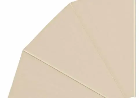 Ecran de intimitate pentru balcon Bej 210 x 210 cm țesătură - 2/5