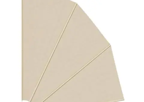 Ecran de intimitate pentru balcon Bej 210 x 210 cm țesătură - 5/5