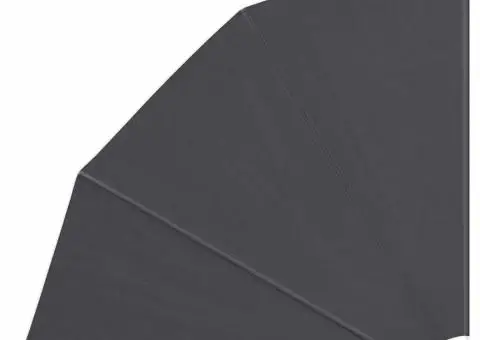 Ecran de intimitate pentru balcon Negru 210 x 210 cm țesătură - 2/5