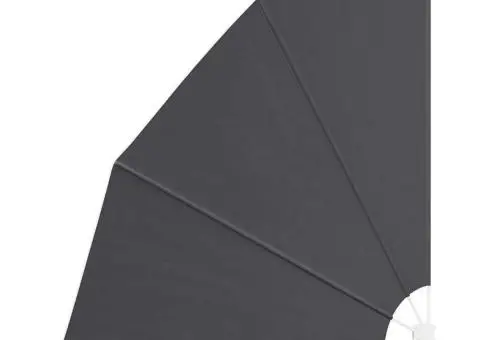 Ecran de intimitate pentru balcon Negru 210 x 210 cm țesătură - 4/5