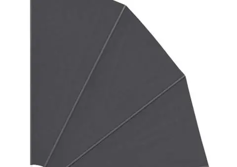 Ecran de intimitate pentru balcon Negru 210 x 210 cm țesătură - 5/5