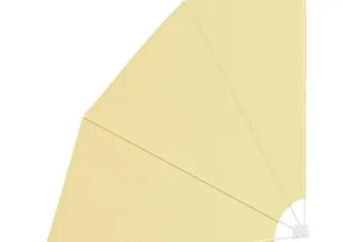 Ecran de intimitate pentru balcon Nisipiu 210 x 210 cm țesătură - 4/5