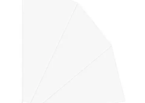 Ecran de intimitate pentru balcon Alb 210 x 210 cm țesătură - 5/5