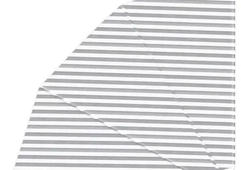 Ecran de intimitate pentru balcon Antracit și alb 210 x 210 cm - 2/5