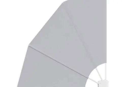 Ecran de intimitate pentru balcon Gri 115 x 115 cm țesătură - 4/5