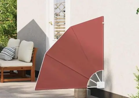 Ecran de intimitate pentru balcon Manual Terracota 115 x 115 cm - 3/5