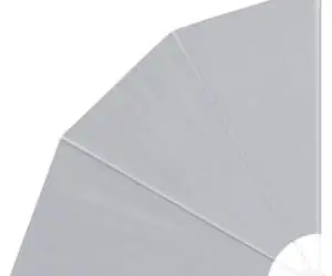 vidaXL Ecran de intimitate pentru balcon Gri 160 x 160 cm țesătură