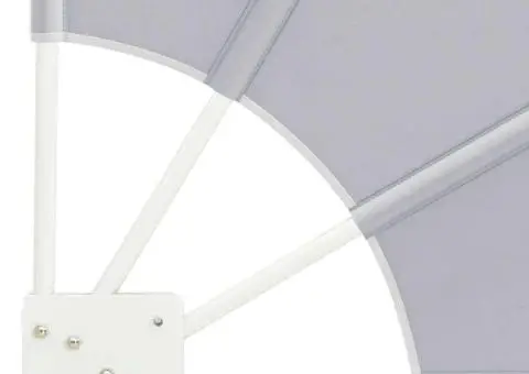 Ecran de intimitate pentru balcon Gri 160 x 160 cm țesătură - 5/5