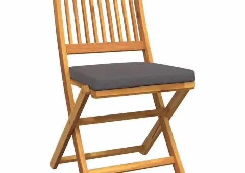 Set bistro de grădină, 3 piese, lemn masiv acacia - 5/5