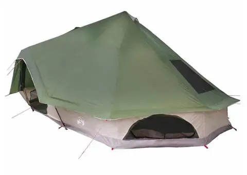 Cort pentru Familie Tipi Verde 10 Persoane Impermeabil - 2/5