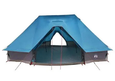 Cort de familie Tipi Albastru pentru 10 persoane impermeabil - 4/5