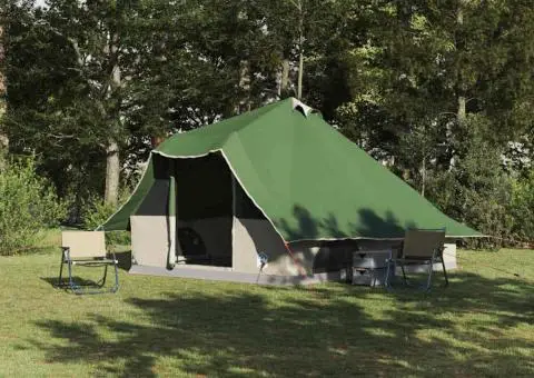 Cort de Familie Tipi Verde 8-Persoane Impermeabil - 1/5
