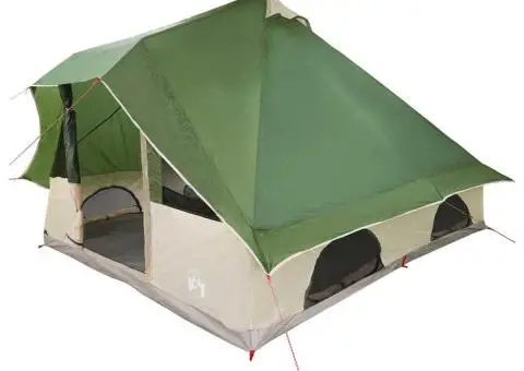 Cort de Familie Tipi Verde 8-Persoane Impermeabil - 2/5