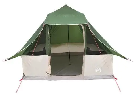 Cort de Familie Tipi Verde 8-Persoane Impermeabil - 4/5